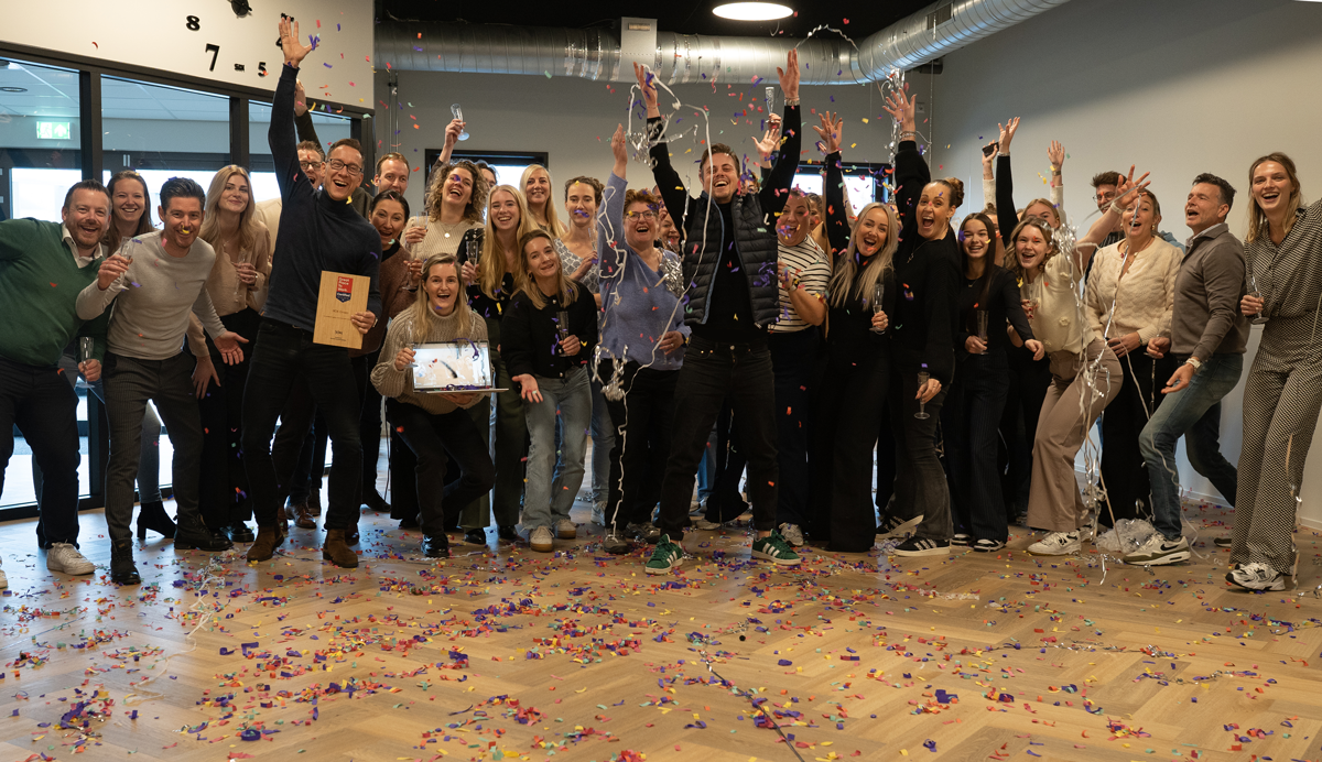 Groepsfoto team ROK Groep - Dujob